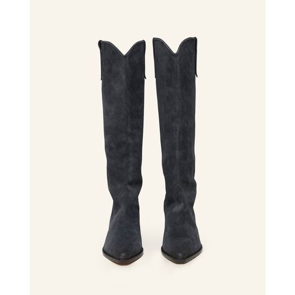 Isabel Marant Denvee Suede Tall Western boot EU37/US7 $990 - Picture 2 of 7